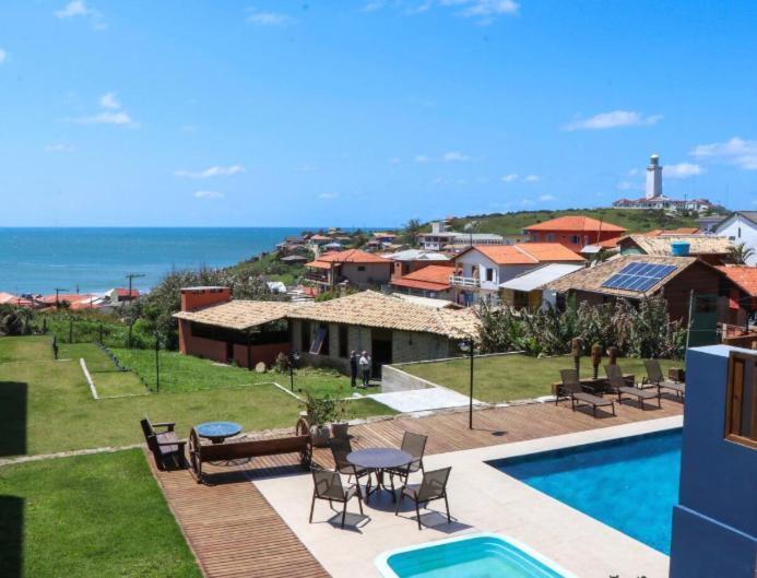 Loft 207 com vista para a piscina e Farol Laguna Esterno foto