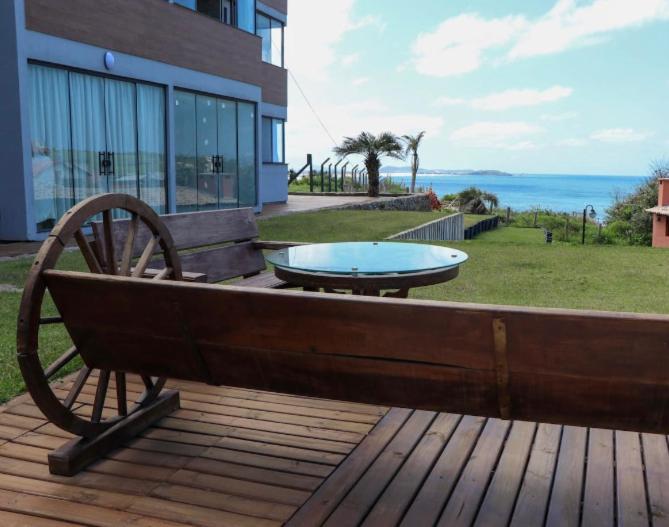 Loft 207 com vista para a piscina e Farol Laguna Esterno foto